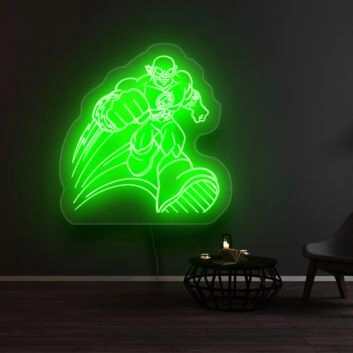 The Flash Running Neon Sign