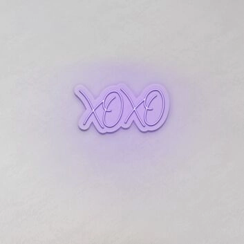 XOXO LED Neon Sign