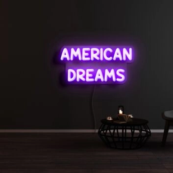 American Dreams Neon Sign