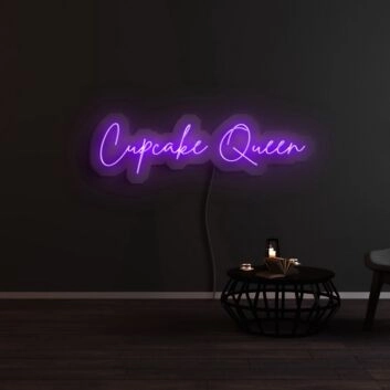 Cupcake Queen Neon Sign