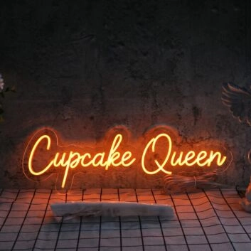 Cupcake Queen Neon Sign