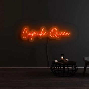 Cupcake Queen Neon Sign