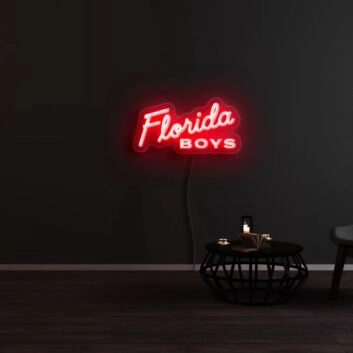 Florida Boys Neon Sign