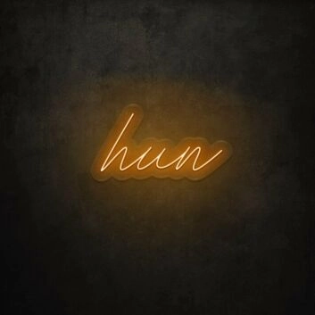 Hun LED Neon Sign