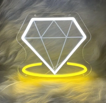 Diamond LED Neon Sign