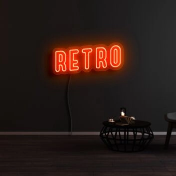 Retro Neon Sign