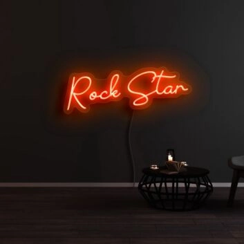 Rock Star Neon Sign