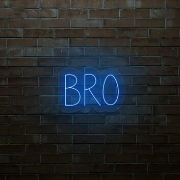 Bro LED Neon Sign