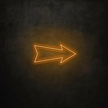Arrow Right LED Neon Sign