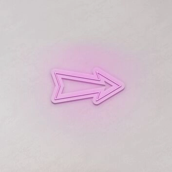 Arrow Right LED Neon Sign