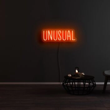 Unusual Neon Sign