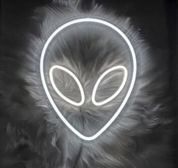 Alien Neon Sign