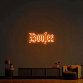 Boujee LED Neon Sign