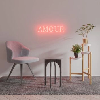 Amour V2 Neon Sign