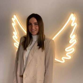 Angel Wings Neon Sign