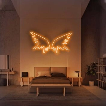 Angel Wings V2 Neon Sign