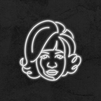 Aretha Franklin Neon Sign