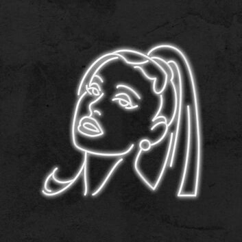 Ariana Grande Neon Sign