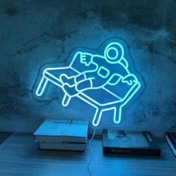 Astronaut Neon Sign