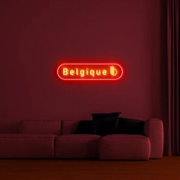 Belgique Neon Sign