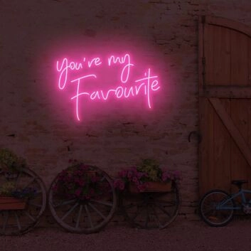 You are my favorite LED neon sign
