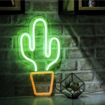 Cactus Neon Sign