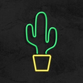 Cactus Neon Sign