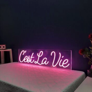Cest La Vie French Neon Sign
