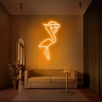 Cool Flamingo Neon Sign
