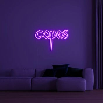 Copes Neon Sign