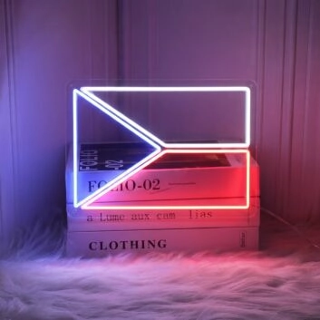 Czech Republic Flag Neon Sign
