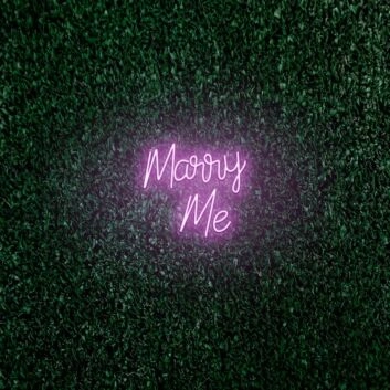Marry Me LED Neon Sign