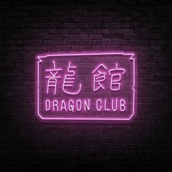 Dragon Club Neon Sign