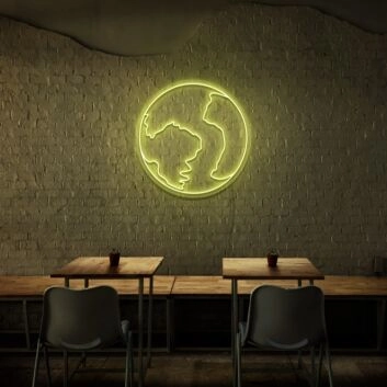 Earth Neon Sign