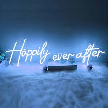 Happily Ever After  LED Neon Sign