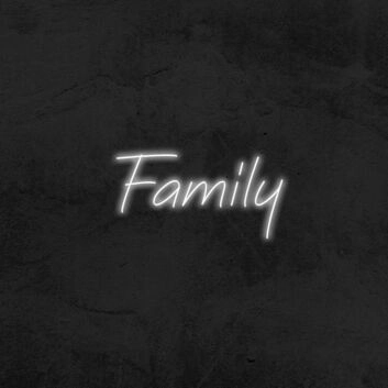 Family Neon Sign