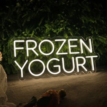 Frozen Yogurt Neon Sign