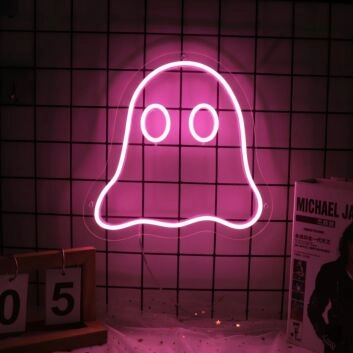 Ghost V1 Neon Sign