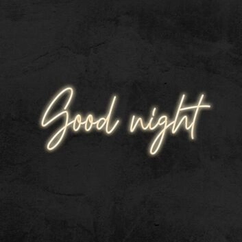Good Night V1 Neon Sign