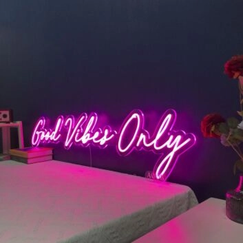 Good Vibes Only V1 Neon Sign