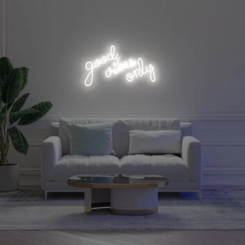 Good Vibes Only V2 Neon Sign