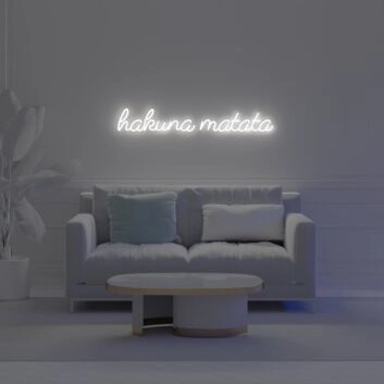 Hakuna Matata Neon Sign