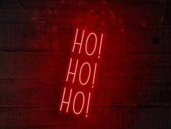 Ho Ho Ho Neon Sign