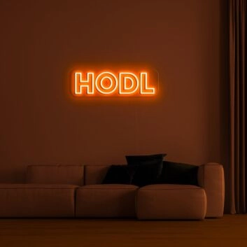 Hodl Neon Sign