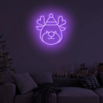 Reindeer LED Sign