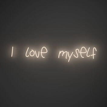 I Love Myself Neon Sign