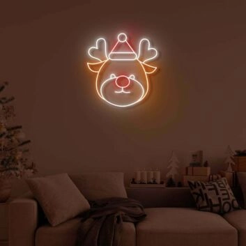 Reindeer LED Sign