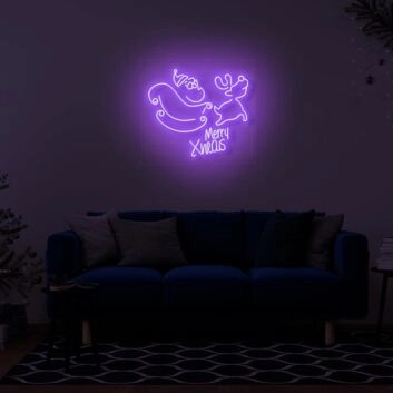 Merry christmas LED neon sign