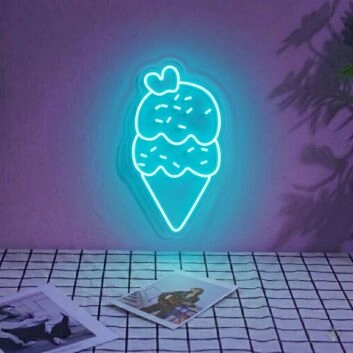 Ice Cream Neon Sign