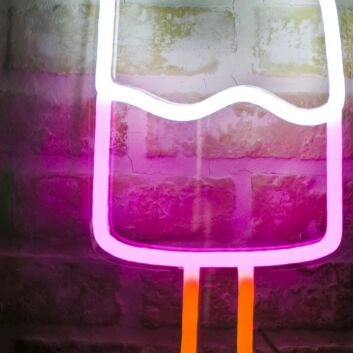 Ice Pop Neon Sign